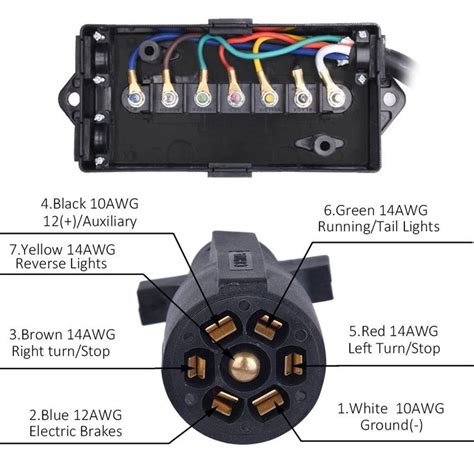 trailer wiring junction box nz|Heavy Duty 7 Way Junction Box .